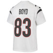 Super Bowl LVI Champions Cincinnati Bengals Tyler Boyd #83 White Youth's Jersey Jersey