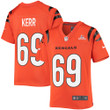 Super Bowl LVI Champions Cincinnati Bengals Zach Kerr #69 Orange Youth's Jersey Jersey