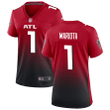 Marcus Mariota #1 Atlanta Falcons Alternate Game Jersey - Red Jersey