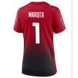 Marcus Mariota #1 Atlanta Falcons Alternate Game Jersey - Red Jersey
