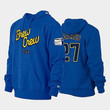 Milwaukee Brewers Royal 2022 City Connect #27 Willy Adames Hoodie Pullover
