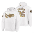 Los Angeles Dodgers Tony Gonsolin White 2022 All-Star Game Hoodie