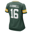 Pat O'Donnell Green Bay Packers Women's Player Game Jersey - Green