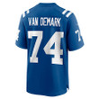 Ryan Van Demark Indianapolis Colts Game Player Jersey - Royal