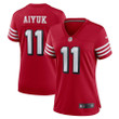 Brandon Aiyuk San Francisco 49ers Women's Alternate Game Jersey - Scarlet
