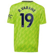 Raphael Varane #14 Manchester United Youth 2022/23 Third Player Jersey - Neon Green