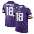 Justin Jefferson #18 Minnesota Vikings Legend Jersey - Purple
