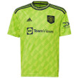 Manchester United Youth 2022/23 Third Jersey - Neon Green