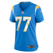 Zion Johnson Los Angeles Chargers Women's Player Game Jersey - Powder Blue