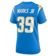 Kevin Marks Los Angeles Chargers Women's Player Game Jersey - Powder Blue