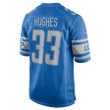JuJu Hughes Detroit Lions Player Game Jersey - Blue