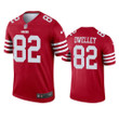 San Francisco 49ers Ross Dwelley #82 2022-23 Legend Scarlet Jersey - Men's