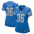 Chase Lucas Detroit Lions Women's Player Game Jersey - Blue