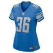 Chase Lucas Detroit Lions Women's Player Game Jersey - Blue