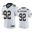 New Orleans Saints Tanoh Kpassagnon #92 White Vapor Limited Jersey