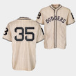 Brooklyn Dodgers Cody Bellinger 1933 Heritage #35 Gold Pinstripe Jersey
