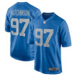 Aidan Hutchinson #97 Detroit Lions Nike 2022 Draft First Round Pick Alternate Game Jersey In Blue