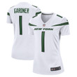 Ahmad Sauce Gardner #1 New York Jets Nike Women's 2022 Draft First Round Pick Game Jersey In White