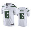 Jeff Smith #16 New York Jets White Vapor Limited Jersey