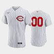 Cincinnati Reds 2022 Field of Dreams White #00 Custom Jersey
