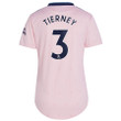 Kieran Tierney #3 Arsenal Women 2022/23 Third Jersey - Pink
