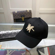 Christian Dior Logo Embroidered Baseball Cap In Black