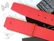 Giuseppe Zanotti Engraved Logo On Plaque Buckle Printed Leather Belt In Red