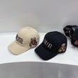 Burberry Bear Embroidered Baseball Cap In Black