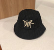 Dior And Shawn Oblique Bucket Hat In Black