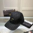 Christian Dior D-oblique Metallic Cd Logo Baseball Cap In All Black