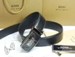 Hugo Boss Classic Leather Belt In Black