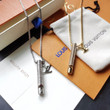 Louis Vuitton Lv Gold Whistle Chain Pendant Necklace