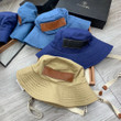 Loewe Fisherman Hat In Denim And Calfskin