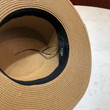 Fendi Golden Glitter Reversible Ff Motif In Ribbon Bucket Hat In Tan