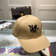 Christian Dior Logo Embroidered Baseball Cap In Beige