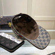 Gucci Gg Canvas With Net Web Baseball Cap In Grey Blue