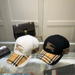 Burberry Logo Embroidered Baseball Cap In Black