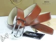 Hugo Boss Pin Buckle Belt In Brown Smooth Leather With Logo Lettering
