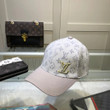 Louis Vuitton Logo Embroidered At Front Left Panel Baseball Cap In Orange