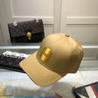 Hermes Color H Embroidery Baseball Cap In Beige