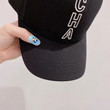 Chanel Cha Embroidered Baseball Cap In Black