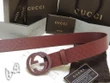 Gucci Brown Microguccissima Leather Belt With Microguccissima Embossed On Interlocking G Buckle