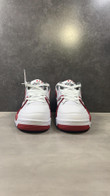 Nike Air Flight 89 White Dark Red Sneaker Shoes