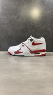 Nike Air Flight 89 White Dark Red Sneaker Shoes