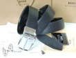 Hugo Boss Silver Buckle Reversible Belt In Black
