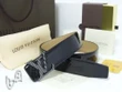 Louis Vuitton Black Monogram Vernis Leather Belt With Lv Initiales Epi Buckle In Shiny Silver-color