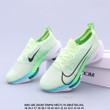 Nike Air Zoom Alphafly Next% Pastel Green And White Sneaker Shoes