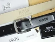 Boss Hugo Pin Buckle Black Leather Belt