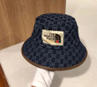 The North Face X Gucci Gg Bucket Hat In Blue