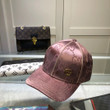Gucci Gg Fully Embroidered Baseball Cap In Pink